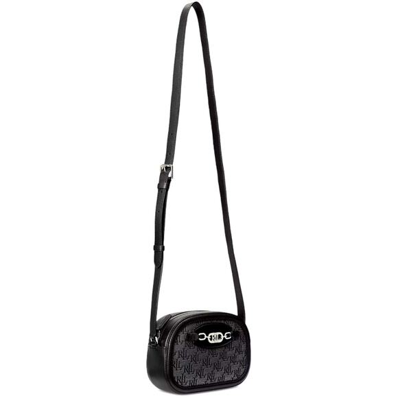 NWT Ralph Lauren Monogram Mini Crossbody Bag - Picture 4 of 6